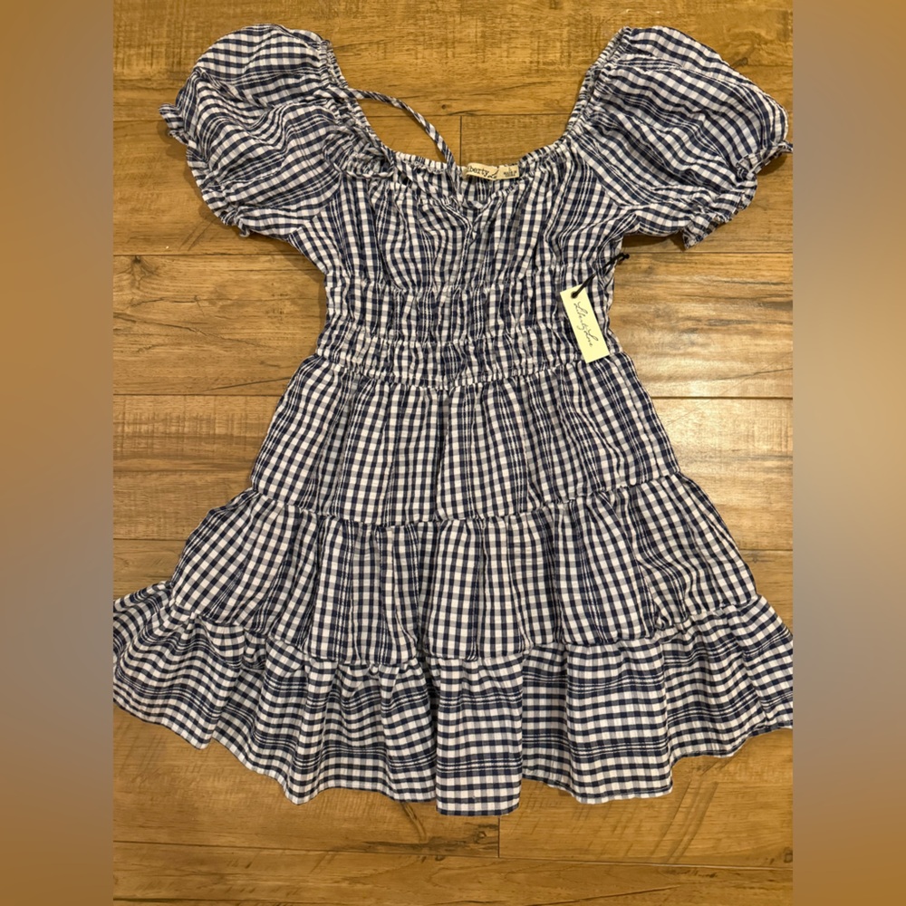 Gingham Mini Dress